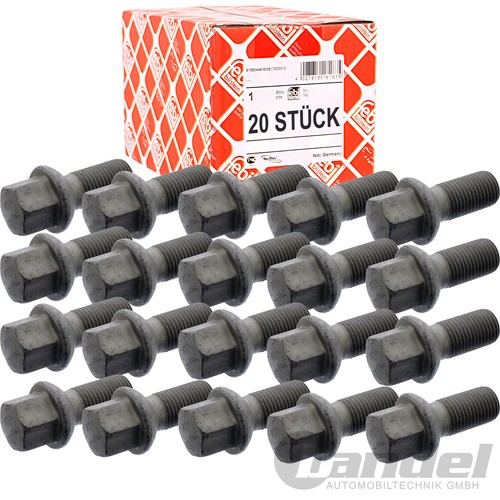 20x febi radschraube kugelbund - febi,