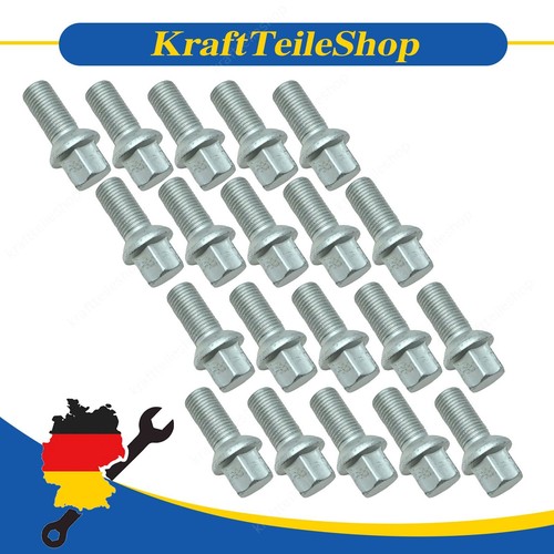 20x radschrauben kugelbund - 20x,