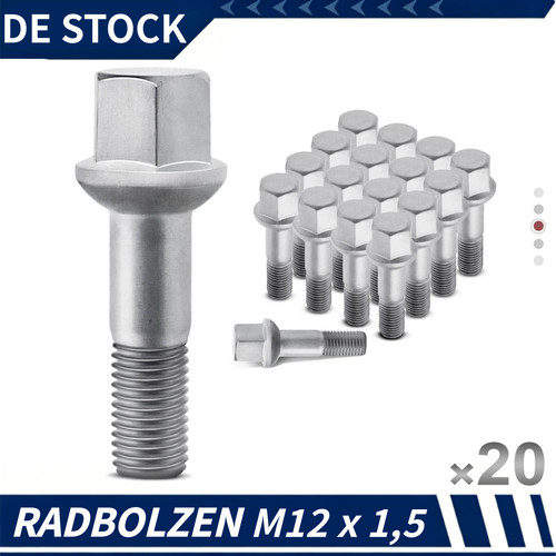 20x radbolzen radschraube für - radbolzen,