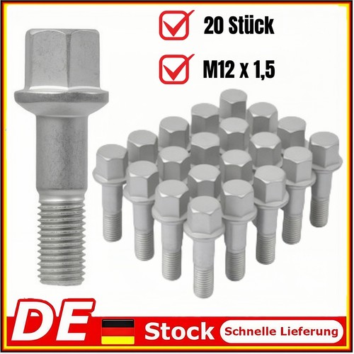 20x radbolzen radschraube m12 - radbolzen,
